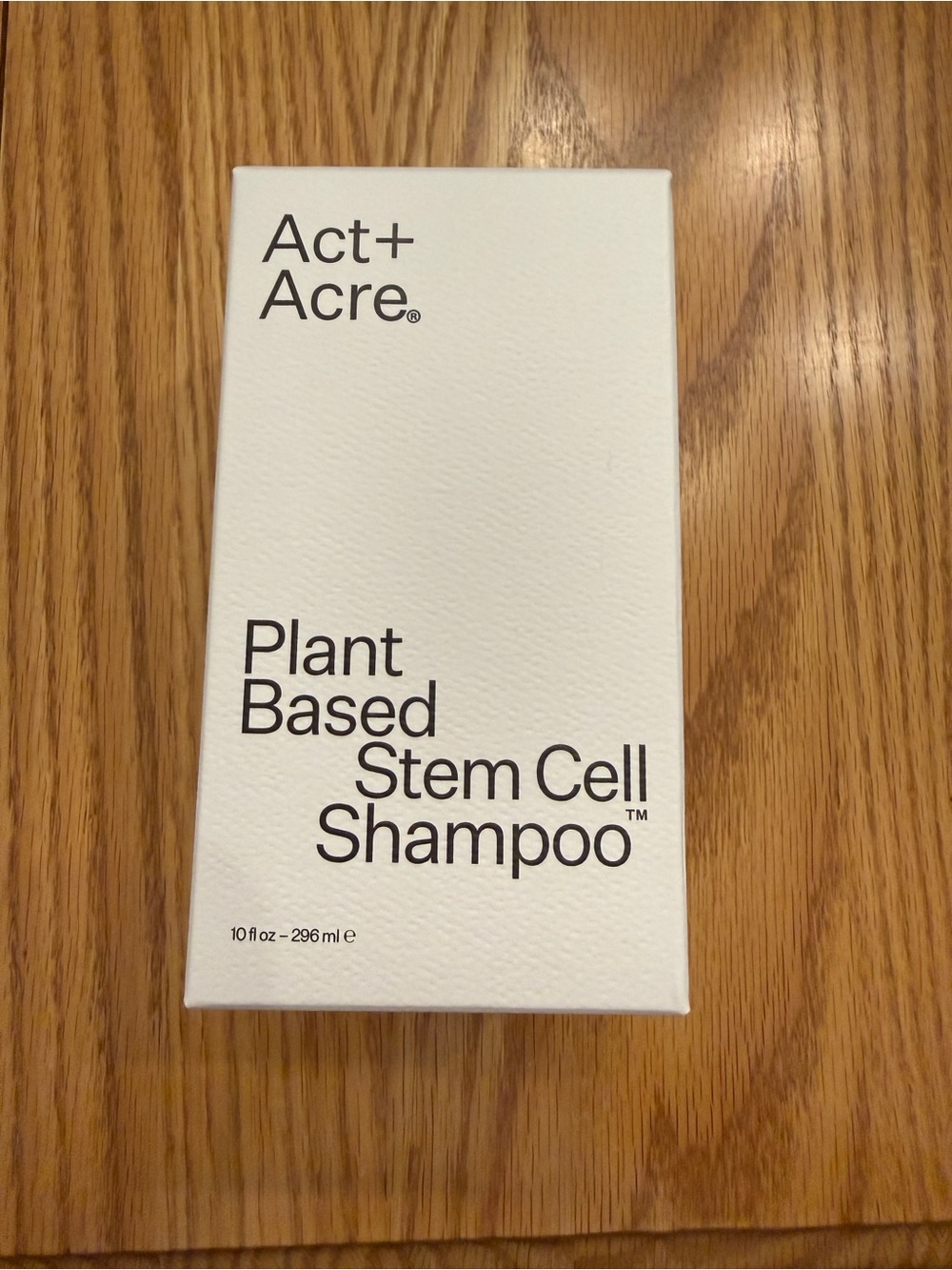 Act+Acre Plant Based Stem Cell Shampoo Thickening Fuller Hair Peppermint 10 Oz